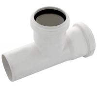 Тройник 50 50 - 87  РР Политэк  БЕЛАЯ