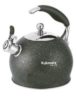 Чайник из нержавеющей стали, со свистком,3л, MALACHITE Ч-03