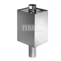 Бак  Комфорт  прямоугольный на трубе 55л Ф115 FERRUM