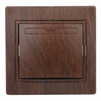 Выключатель, 10А-250В, IP20, СУ, Plano, венге1-101-10