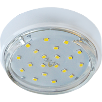 Светильник накладной GX 53 DGX5318 белый, FW53FFECD ECOLA