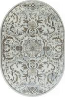 Ковер Турция SAHARA ALPIN 00765A OVAL GRAY FDY CREAM HB 2*2,9 м