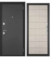 Дверь входная метал. МАСТИНО HOME ECO MP 860*2050 L (Букле антр/Бьянко ларче 6ED-135)