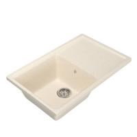 Мойка ML-GM19 с крылом, бежевая (328),  495 750 200мм