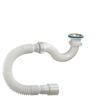 А-42589 сифон для душ под. с гиб труб. 45шт