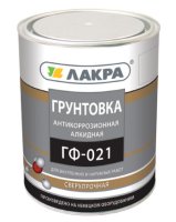Грунт ГФ-021 красно-коричневый 1 кг ЛАКРА