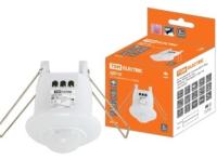 Датчик движения  скрытый ДДСк-02 40Вт, 120с, 6м , 30Лк, 120(сбоку)+360(сверху)гр, IP20 IP44, TDM