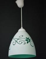 ,Люстра подвесная 1 WT+GN 000001740