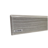 Плинтус ДЕКОНИКА 294 Орех Антик с сил. краем и каб. каналом 2,2м