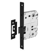 Защелка врезная L72-50 BL Черный Ajax (Аякс)