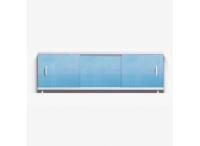 Экран для ванной 1,7 м   ОПТИМА  пластик голубой лабиринт-26