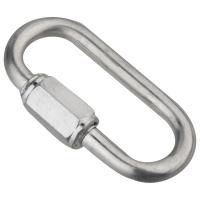 Карабин винтовой оцинкованный 4мм (2)