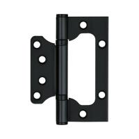 Петля без врезки IN4000W BL (100/P-2B) 100*2,3 универсальная чёрный AJAX