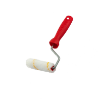 Валик-мини с ручкой  Классик-Стандарт , полиакрил, 12 15 100мм, под ручку 6мм, желт. нить   TOOLBERG