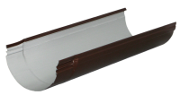 Желоб ф125мм коричневый (RAL8017) 3м ВЕГАСТОК