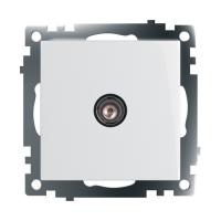 .Розетка телевизионная 1-местная (механизм), серия Катрин, GLS00-7108-01, белый STEKKER