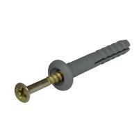 Дюбель-гвоздь 6 60 (5) с грибовидным бортиком