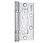 Петля универсальная без врезки 200-2B 100*2,5 хром PUNTO