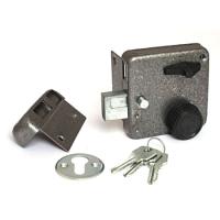 Замок накладной Пенза ЗН3А-1 (12) с защ. англ.кл