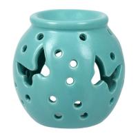 Аромалампа  Бабочки  для бани и сауны, 8x8x8 см, бирюзовая  Банные штучки