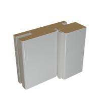 Стойка дверная ALBERO с уплотнителем телескопическая 80*32*2070 Глянец Белый