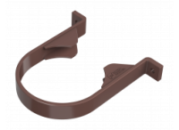 Хомут трубы водосток ПВХ (корич) ТЕХНОНИКОЛЬ