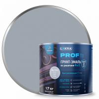 Грунт-эмаль 4 в1 серое окно 1,7 кг всесезонная быстросохнущая ЛАКРА PROFIT