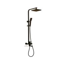А8322F (Душ.система с троп.душем и смесителем.Черный)