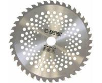 Диск (фреза,нож) для бензотримера 40Т 230 25,4 с победит.напайками