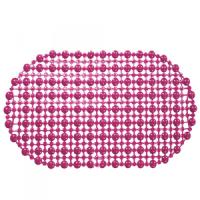 Коврик на липучках 65 36 фиолетовый