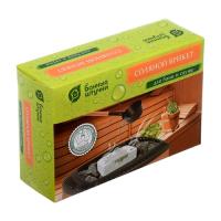 Соляной брикет, 1300 г для бани и сауны  Банные штучки