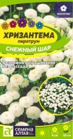 Хризантема Снежный шар пиретрум ц/п 0,01 гр (Семена Алтая)