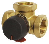 Клапан трехходовой поворотный VRG 131, вн. р. 1" Kvs 10