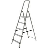 Стремянка стальная 5 ступ. вес 6,9 кг, раб. высота 3,03 м, грузоподъемность 150 кг.  Новая высота