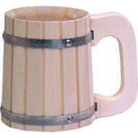 Кружка бондарная 0,5л.  Банные штучки  (5)