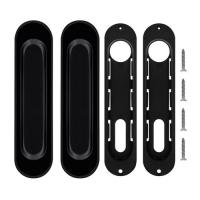 Ручка для раздвижных дверей SH.SL152.010 (Soft LINE SL-010) BL черный (43505) PUNTO