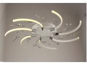 Люстра потолочная светодиодная 00121-7WT