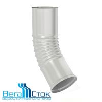 Отмет ф100мм гнутый белый (RAL9003) ВЕГАСТОК