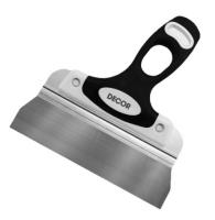 Шпатель фасадный 160мм (нерж.сталь, двухкомп. ручка)