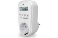 Таймер электронный розеточный VTP-03 7дн/1мин, 20 программ, 16А, IP20 VKL electric