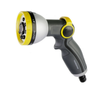 Пистолет д полива 8 функций + фитинг аквастоп (HK3015-25-8МТ) Hanskonner