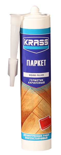 Герметик KRASS по дереву акриловый ВЕНГЕ 300мл.