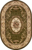 Ковер Merinos OLYMPOS d066 OVAL GREEN 1,5*2,3 м