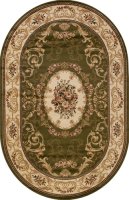 Ковер Merinos OLYMPOS d066 OVAL GREEN 1,5*2,3 м