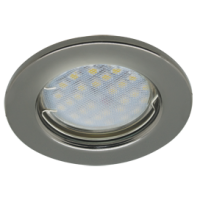 Светильник встраиваемый DL90 FM1611EFY черный хром ECOLA