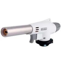 Горелка газовая с пьезоподжигом белая FLAME GUN