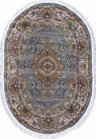 Ковер Merinos SHAHREZA d414 OVAL BLUE 2*2,85 м