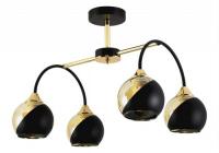 Люстра  МС-XA1376 4 BK+FGD