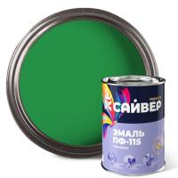 САЙВЕР Эмаль ПФ-115 ярко-зеленая  0,8кг