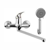 Смеситель для ванны 35 мм  гусак L 325мм  АК2251 RUS латунь AquaKratos